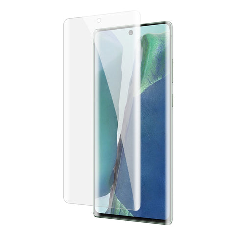 Per Samsung Galaxy Note20 9H Vetro temperato curvo liquido UV a schermo intero 3D, For Samsung Galaxy Note20