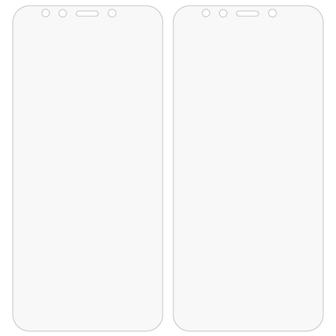 2 pellicole in vetro temperato 0,26 mm 9H 2,5D per Xiaomi Mi 6X e A2, For Mi 6X (2 PCS)