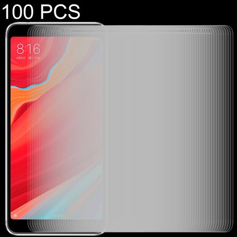 Pellicola in vetro temperato da 100 pezzi 0,26 mm 9H 2,5D per Xiaomi Mi 6X e A2, For Mi 6X (100 PCS)