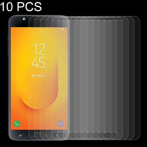 Pellicola in vetro temperato 9H 2.5D da 10 pezzi 0,26mm per Galaxy J7 Duo, For Galaxy J7 Duo (10 PCS)