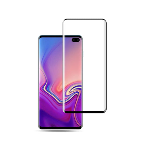 mocolo 0,33 mm 9H Pellicola in vetro temperato con bordo arrotondato 3D per Galaxy S10+, Lo sblocco tramite impronta digitale non è supportato, For Samsung Galaxy S10+