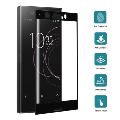 Per Sony Xperia XZ1 Compact 0,26 mm 9H Durezza superficiale 3D Proteggi schermo in vetro temperato a schermo intero, Sony Xperia XZ1 Compact, For Xperia XZ1 Compact