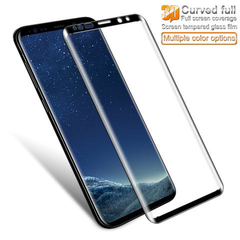 Pellicola in vetro temperato a schermo intero con superficie curva 3D IMAK 9H per Galaxy S9, Galaxy S9