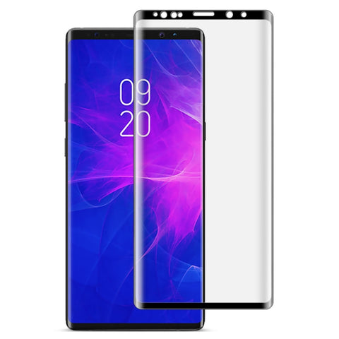 Pellicola in vetro temperato a schermo intero con superficie curva 3D IMAK 9H per Galaxy Note9, Galaxy Note9