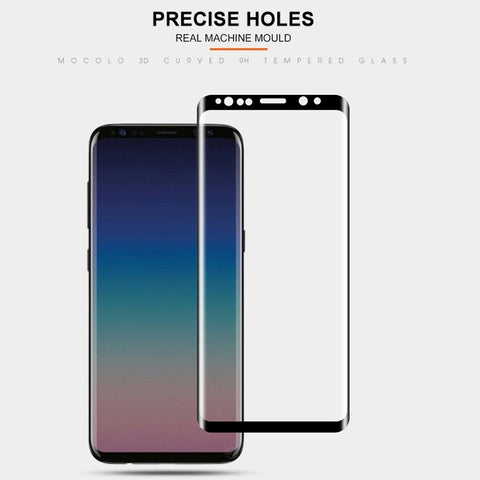 mocolo Full Glue 0,33 mm 9H Pellicola in vetro temperato con bordo arrotondato 3D per Galaxy S9, For Samsung Galaxy S9