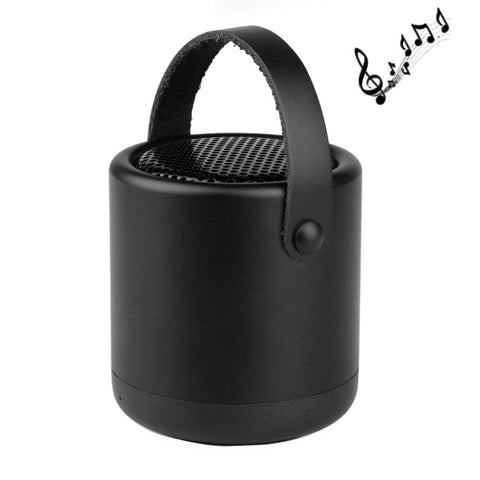 A056 Haut-parleur Bluetooth V4.1 portable extérieur en métal avec micro, prise en charge de la voix et entrée ligne AUX, A056