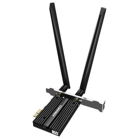 Scheda di Rete WiFi 6E PCI-E COMFAST CF-AX210 PRO, 5374Mbps Tri-band