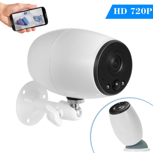 VESAFE VS-DC01 Telecamera IP Wifi Wireless Audio Bidirezionale HD 720P di Sicurezza, Supporta Visione Notturna e Rilevamento PIR e Scheda TF, Impermeabile IP54, VS-DC01