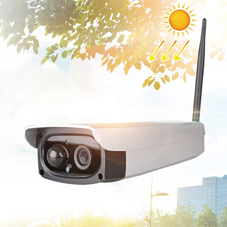 VESAFE VS-Y3 Telecamera IP di sicurezza ad energia solare HD 1080P per esterni, supporto rilevamento movimento e sveglia PIR, impermeabile IP66, VS-Y3