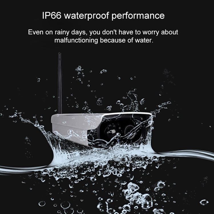 VESAFE VS-Y3 Telecamera IP di sicurezza ad energia solare HD 1080P per esterni, supporto rilevamento movimento e sveglia PIR, impermeabile IP66, VS-Y3