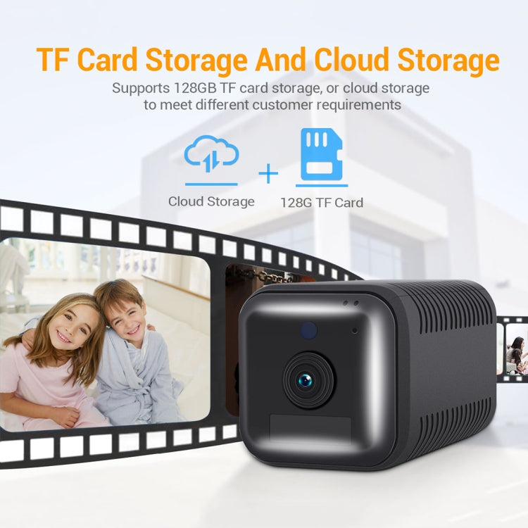 Telecamera IP WiFi ESCAM G18 1080P Full HD con batteria ricaricabile, supporto visione notturna/rilevamento movimento PIR/scheda TF/audio bidirezionale, G18
