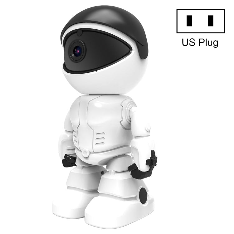 Telecamera IP WiFi robot ESCAM PT205 HD 1080P, supporto rilevamento movimento/visione notturna, distanza IR: 10 m, presa americana, PT205 US Plug