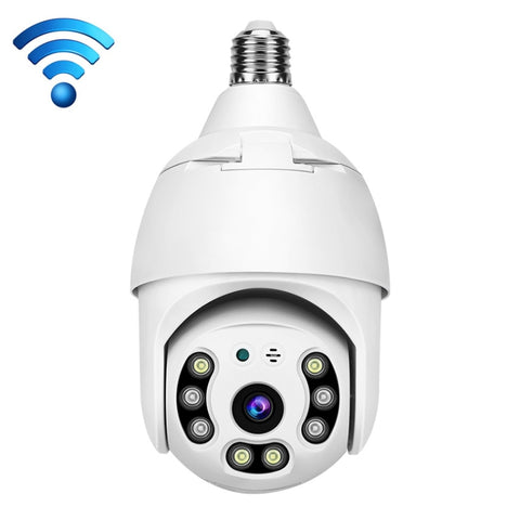 Telecamera WiFi 3.0MP 1080P HD per lampadina, visione notturna e