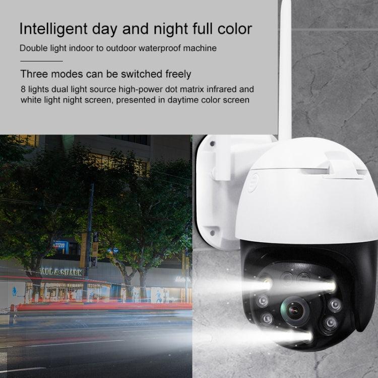 1080P PTZ WIFI Camera with Night Vision and Two-Way Audio