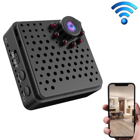 Mini telecamera di sicurezza WiFi W18 1080P HD con grandangolo 155°,