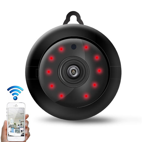V380 Résolution 1280X720P Caméra de surveillance Télécaméra de réseau sans fil Télécaméra HD pour téléphone cellulaire Moniteur à distance collé, Lié