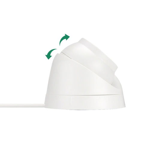 Telecamera dome di sorveglianza domestica CCTV con sensore CMOS a colori HD grandangolare da 533 W / A da 3,6 mm, supporto per visione notturna diurna, 533W / A