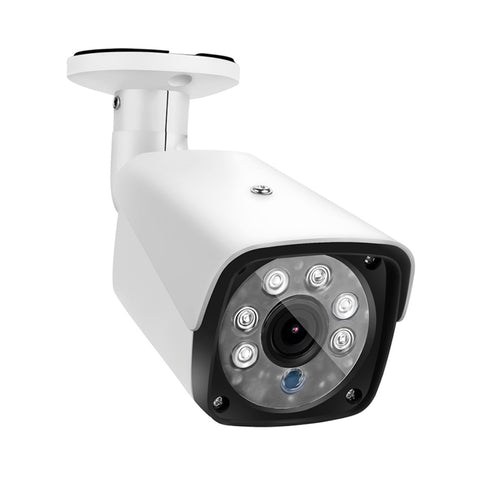 Sistema di sorveglianza CCTV DVR da 633 W/A obiettivo 3,6 mm 1500 TVL IP66 Telecamera bullet di sicurezza per interni resistente alle intemperie con array di 6 LED, supporto visione notturna, 633W / A Black, 633W / A White