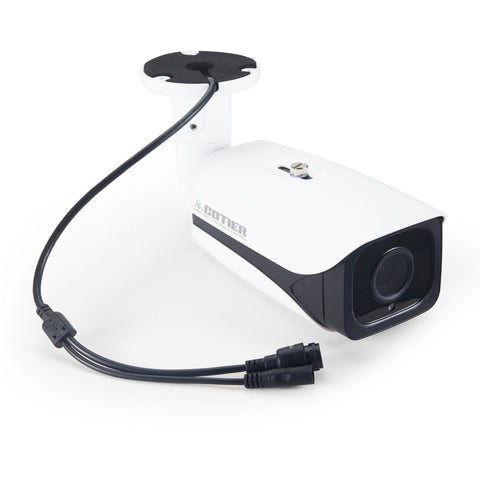 651eH2 / Zoom POE IP (Power Over Ethernet) 1080P H.265 HD Zoom optique 4 x AF objectif de 2,8-12 mm Caméra de surveillance intérieure résistante aux températures IP66, prise en charge de la vision nocturne IR, 651eH2
