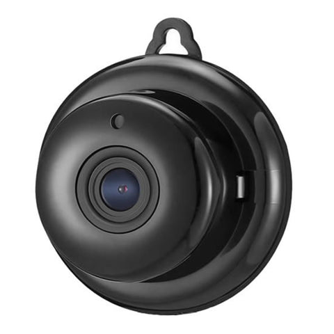Anpwoo MN001 3518Ev200 Télécaméra IP Mini HD WiFi de 1,0 MP avec 6 LED à infrarouge, prise en charge du mouvement, vision nocturne et fiche TF (maximum 64 Go), MN001