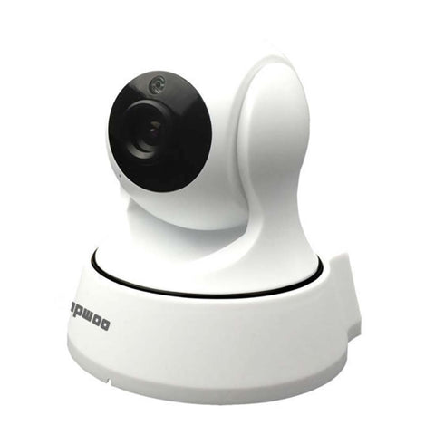 Anpwoo YT002 Télécaméra IP WiFi Ingenic T10 720P HD avec 11 LED à infrarouge, prise en charge du mouvement, vision nocturne et fiche TF (maximum 64 Go), YT002