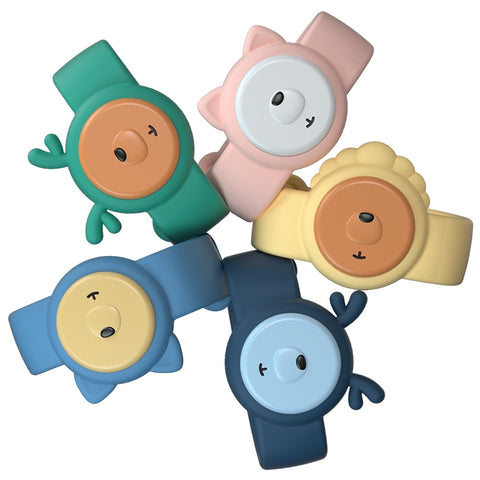 Polsino repellente per zanzare per bambini in ABS + gel di silice WT-M4