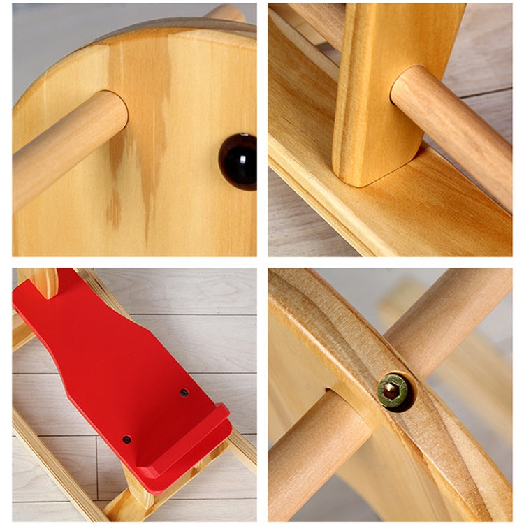 Giocattolo Sedia a Dondolo Cavallo per Bambini - Cavallo di Troia,