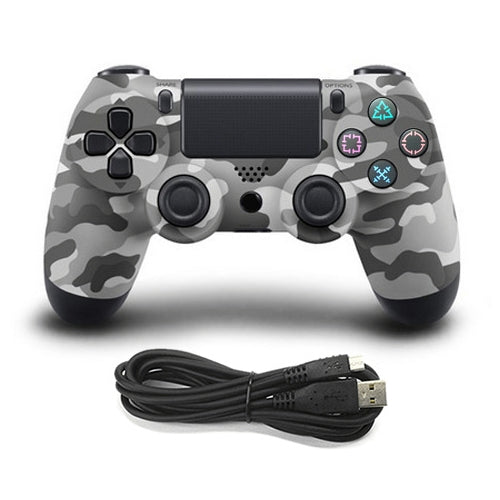 controller-di-gioco-cablato-per-sony-ps4-grey-camouflage - immagine 1
