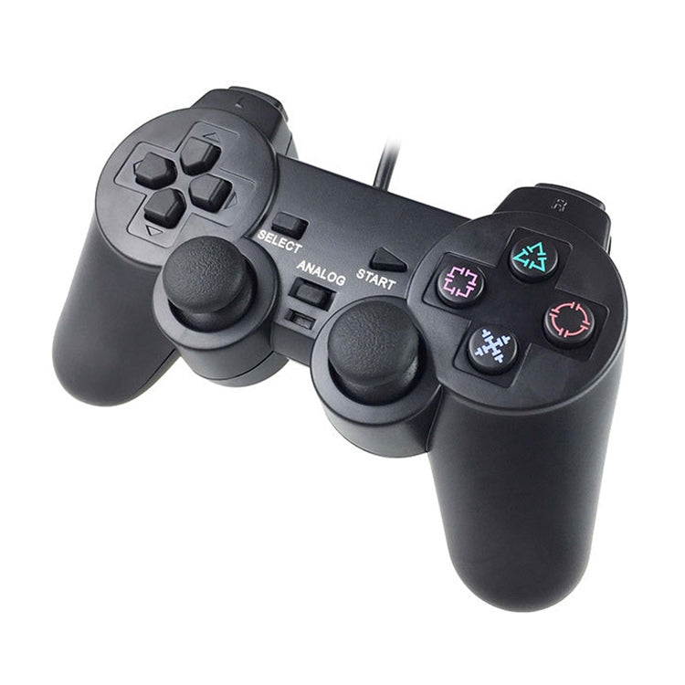 Joypad cablato con doppia vibrazione per PS2