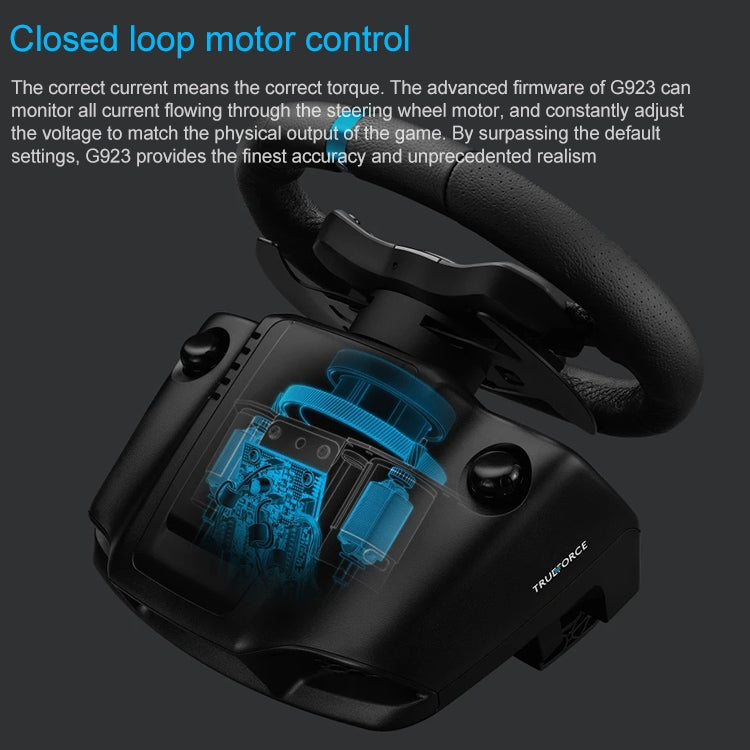 Logitech G923 Leva del Cambio per Volante da Gioco - Compatibile con