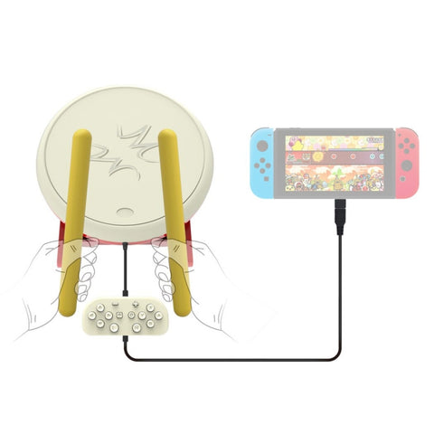 Bacchette per Controller Taiko Drum Kit Nintendo Switch - DOBE
