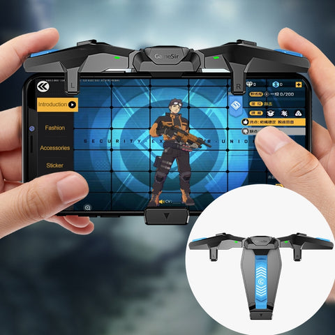 GameSir F4 Condensatore fisico pieghevole a forma di ala d'aquila Gamepad compatibile con dispositivi di sistema IOS e Android, F4