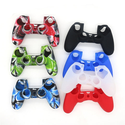 Custodia protettiva in silicone antiscivolo per Sony PS4