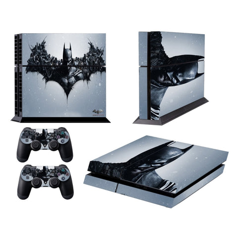 Adesivo colorato per pellicola protettiva Sony PS4 - Design Batman