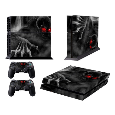 Adesivo colorato Dark Devil per pellicola protettiva Sony PS4
