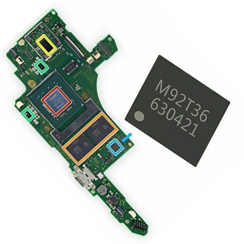 Chip di ricarica alimentazione M92T36 per Nintendo Switch