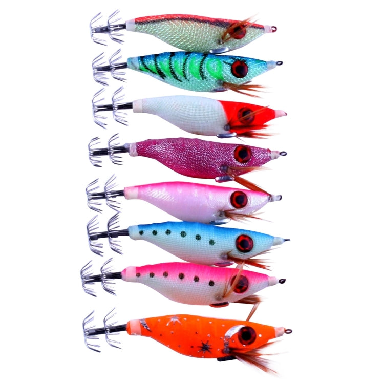 Set di 8 Esche Dure Nottilucenti HENGJIA SJ011 da 10 cm per Pesca a