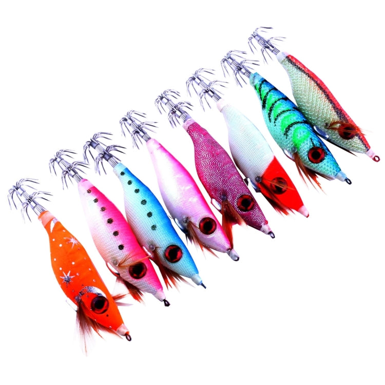 Set di 8 Esche Dure Nottilucenti HENGJIA SJ011 da 10 cm per Pesca a