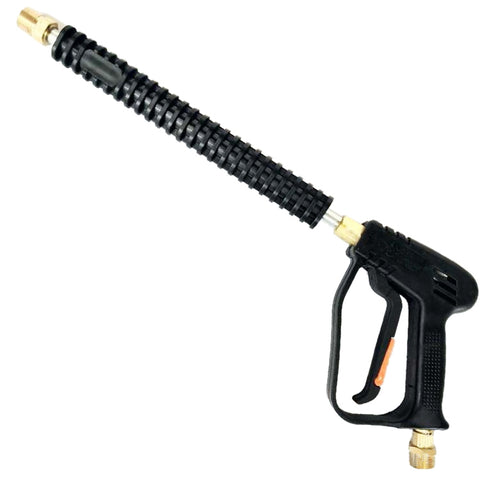 Pistola a spruzzo ad alta pressione per idropulitrice per auto da 3000 PSI con 2 bacchette di prolunga e 5 ugelli, 3000 PSI