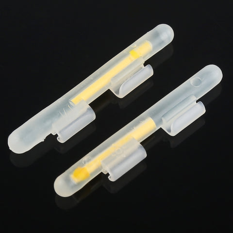 Bastone Luminoso da Pesca Notturna OCEAN SUN - 10 Pezzi, Clip-On per