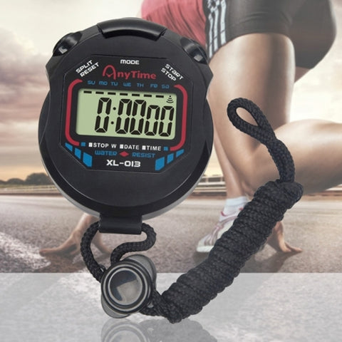 Cronometro Digitale Portatile con Display LCD - Cronometro Sportivo