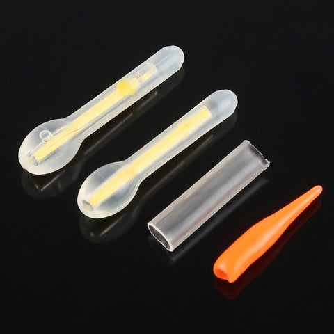 Bastone Luminoso Galleggiante per Pesca Notturna - 10 Pezzi,