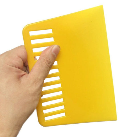 Raschietto in plastica da 10 pezzi per tappezzeria, pellicola per vetro per autoveicoli, pancake, strumento di decorazione, Plastic Scraper