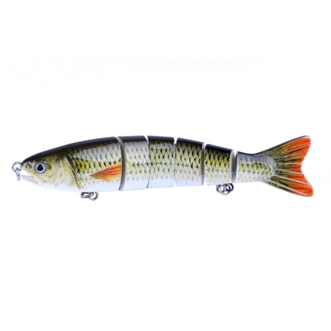 Esche Artificiali Multi-Sezione HENGJIA JM026 - 12,7 cm, 22 g, Amo