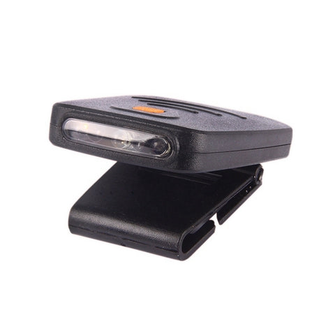 Lampada frontale da pesca con sensore a infrarossi portatile, ricaricabile a LED, con clip, per pesca, campeggio, escursionismo