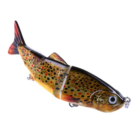 Esche Artificiali HENGJIA JM022-X 12 cm 16,8 g Multi-Sezione con Amo