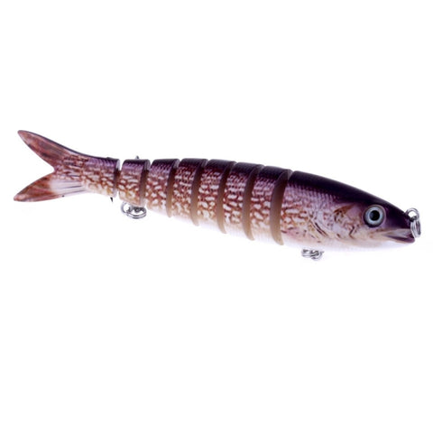 Esche Artificiali HENGJIA JM024-X 6# 13,6 cm - Multi-sezione con Amo