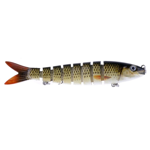 Esche Artificiali HENGJIA JM024-X 6# 13,6 cm - Multi-sezione con Amo