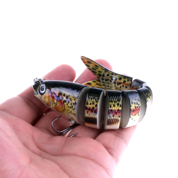 Esche Artificiali HENGJIA JM024-X 6# 13,6 cm - Multi-sezione con Amo