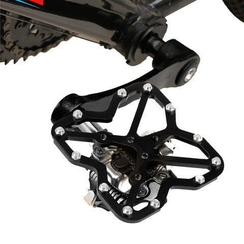 Adaptateur universel pour pédales et clips pour vélo de route unique pour chaussures de vélo VTT, misura: grande, Taille: Large (Noir), Taille: Large (Rouge)
